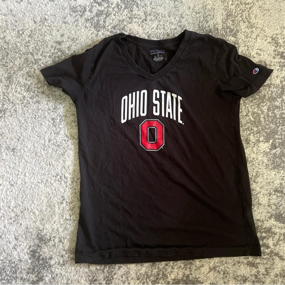 Black Ohio State Tee - Short Sleeve